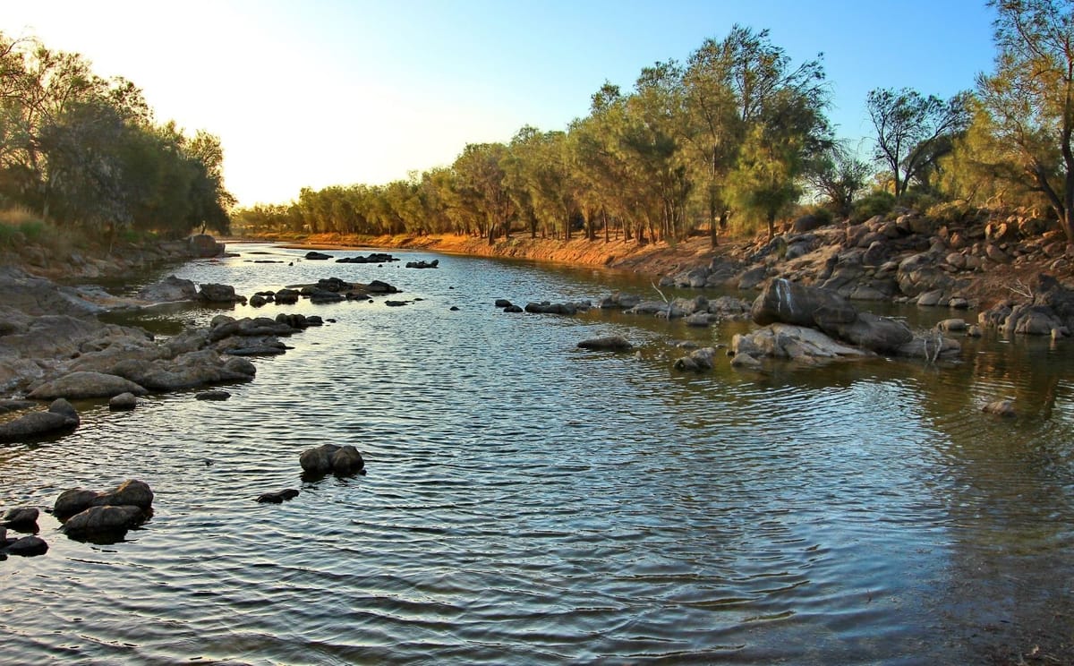 Murchison River in Western Australia